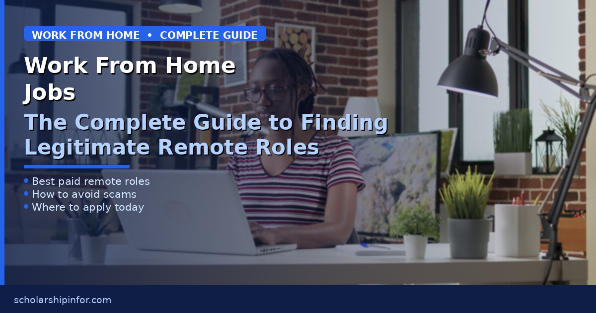 Work From Home Jobs in 2026: The Complete Guide to Finding Legitimate Remote Roles
